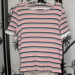 Multi stripe shirt